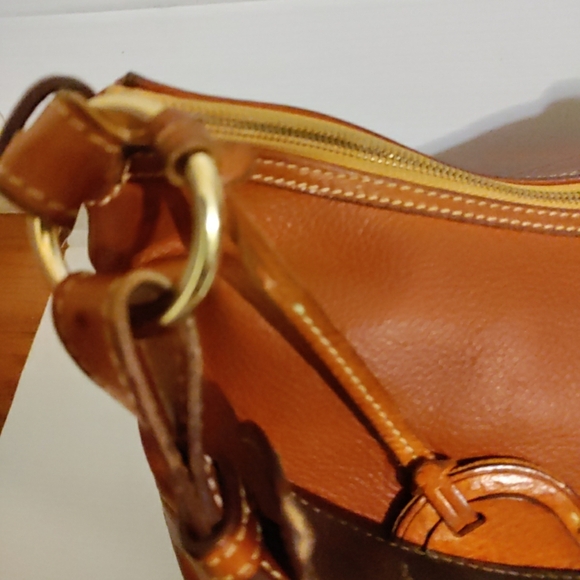 Dooney & Bourke Archives Florentine Medium Lucy Hobo Natural Brown - Picture 8 of 16